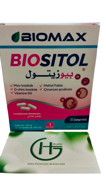 BIOMAX BIOSITOL OVAIRES POLYKYSTIQUES S.O.P.K BT/30 CPS C/48.
