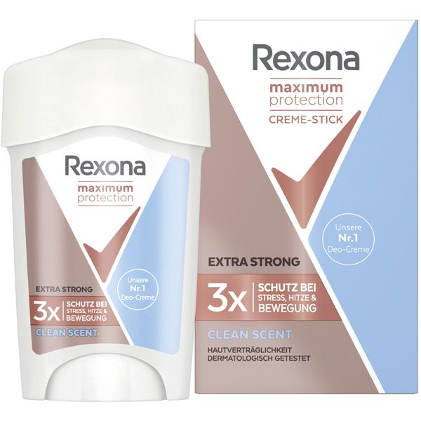 REXONA STICK MAXIMUM 45ML CLEAN SCENT