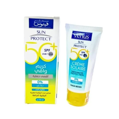 VENUS CREME SOLAIRE SPF50+ 50ML PEAUX SECHES