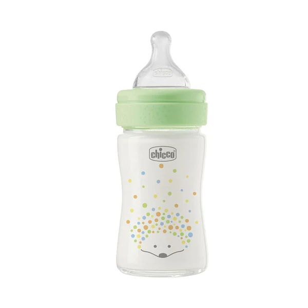 CHICCO BIBERON VERRE 150 ML PERFECT EASY HERISSON