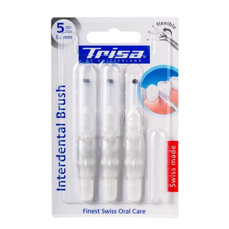 TRISA BROSSETTE INTERDENTAIRE FLEXIBLE *ISO5* 1.6MM