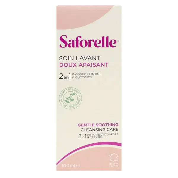 SAFORELLE LIQUIDE SOIN LAVANT DOUX 2EN1 100ML 