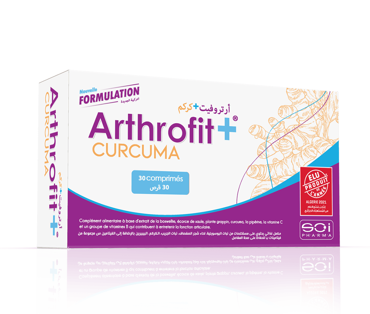 SCI ARTHROFIT + CURCUMA BT/30 COMPRIMES C/100
