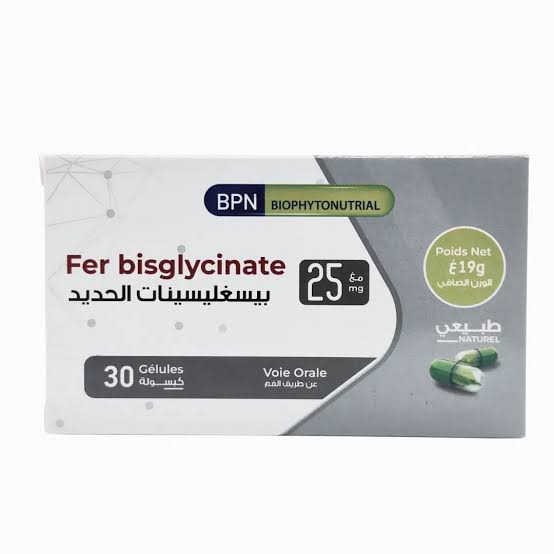BPN FER BISGLYCINATE 25MG B/30
