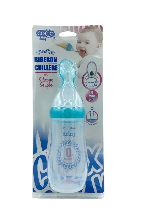 COCCO BIB CUILLERE SILICONE +4MOIS