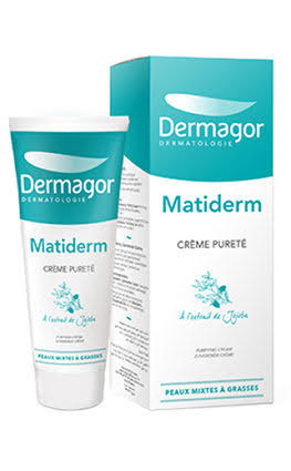 DG DERMAGOR MATIDERM GOMMAGE PURIFIANT POUR VISAGE PEAU MIXTE A GRASSE 50ML