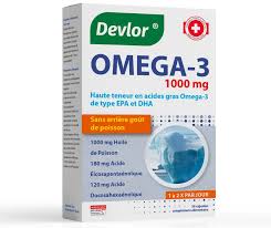 DEVLOR OMEGA 3 1000MG BT/30 CPS C/37