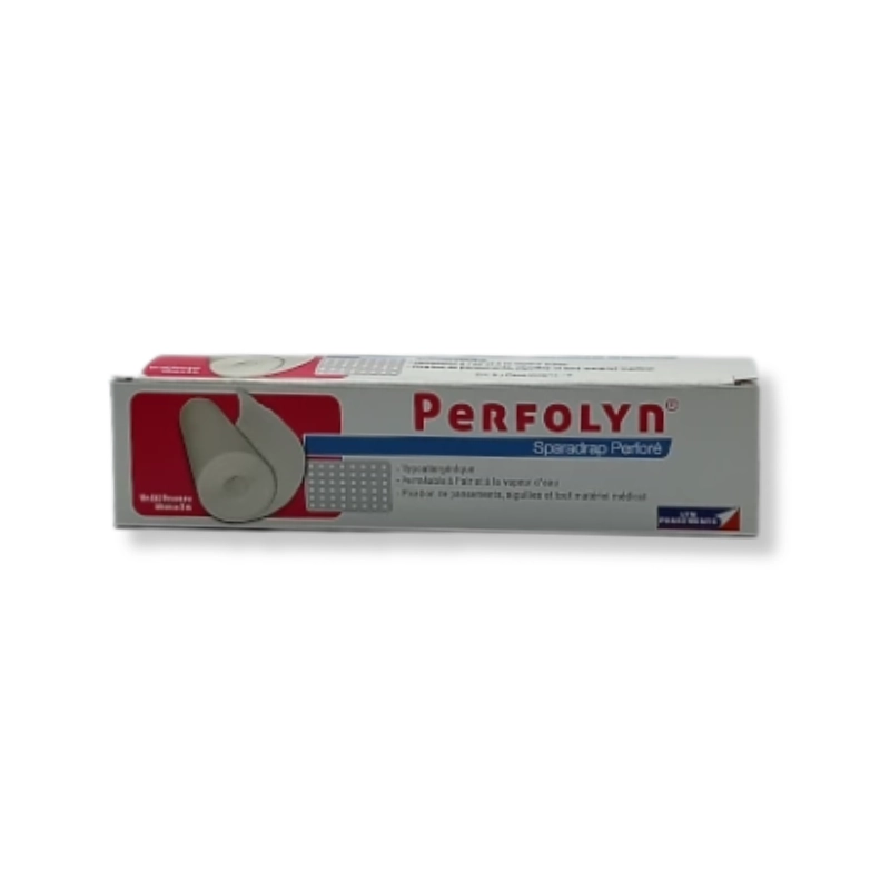 LYN PANSEMENTS SPARADRAP PERFORE HYPOALLERGENIQUE 18 CM X 5M**