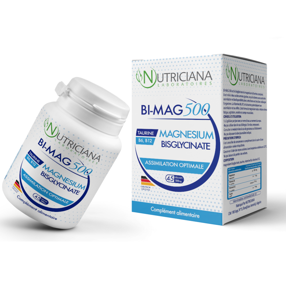 NUTRICIANA BI-MAG500 GELULES B/45