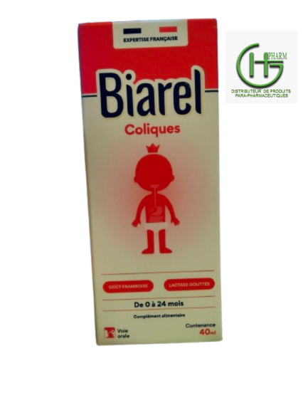 BIAREL lactase 600ui coliques en goutte 40ml