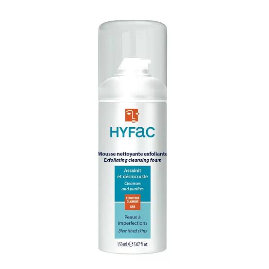 ACM HYFAC MOUSS NETTOYANTE EXFOLIANTE A/POMPE 150 ML