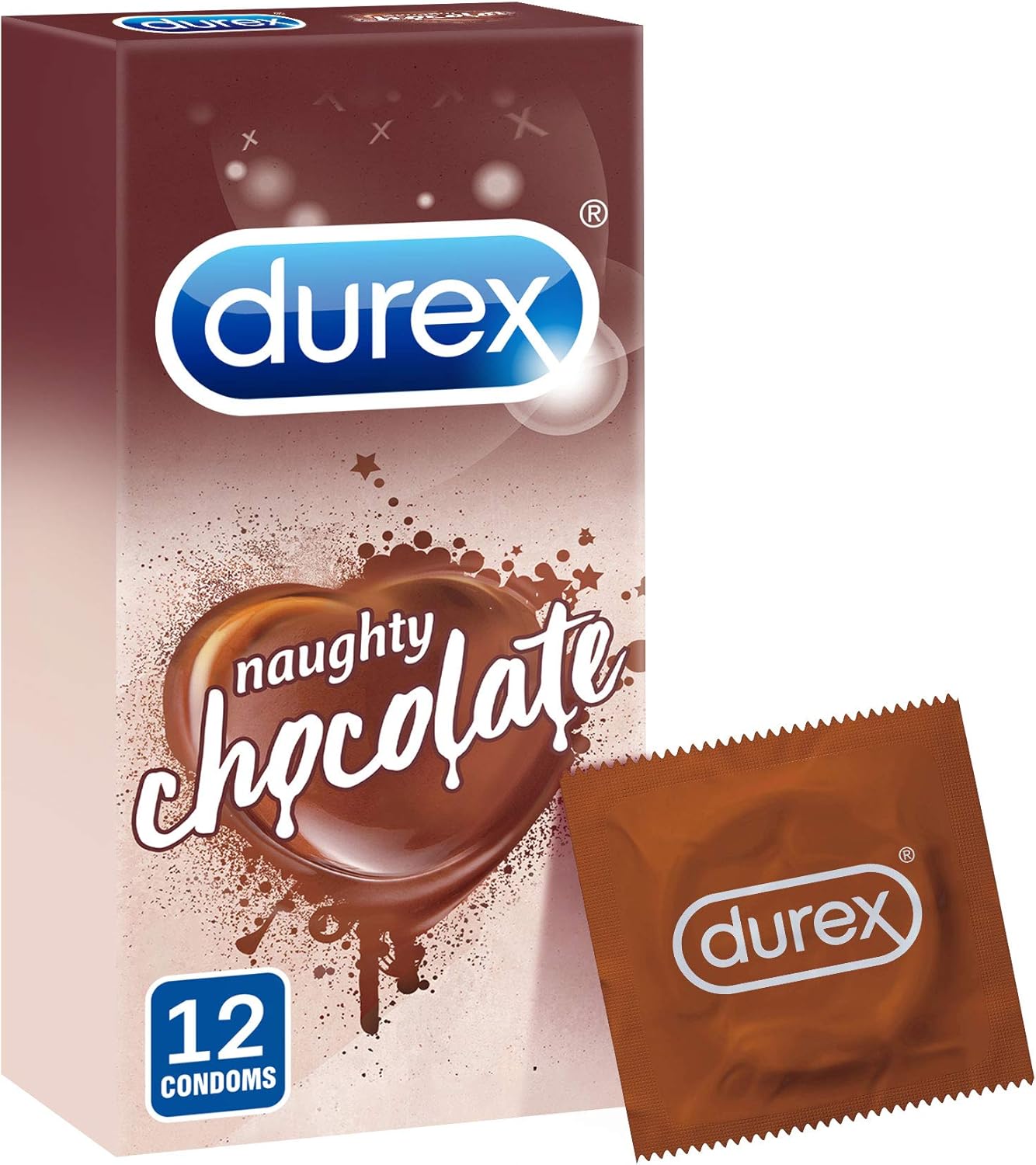 DUREX PRESERVATIF BT /12 EXTRA THIN-CHOCOLAT -