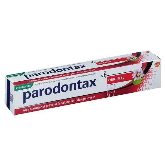 PARODONTAX DENTIFRICE ROUGE  ORIGINAL 75ML