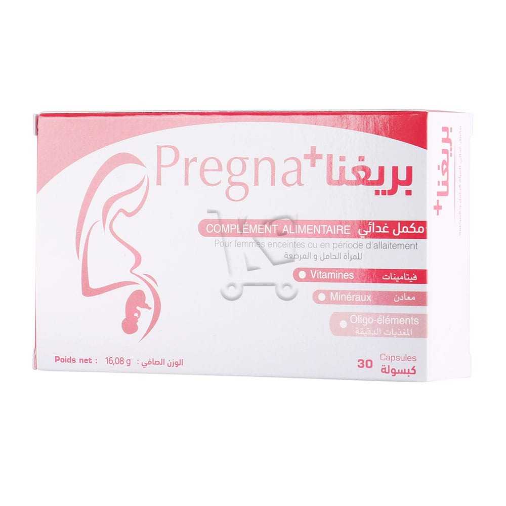 OK PHARMA PREGNA + B/30 CPS