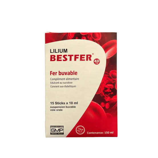LILIUM2 . BESTFERR FER BUVABLE BT/15 STIKS . C/110