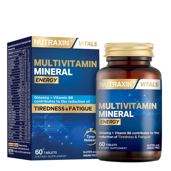 NUTRAXIN.MULTIVITAMINE MINERAL ENERGIE *GINSENG+VIT B6* BT/30 CP C/30