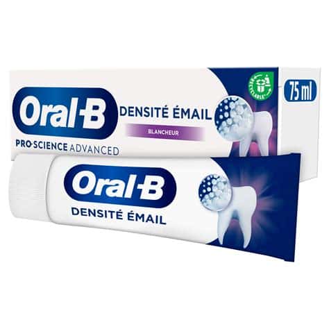 ORAL B DENTIFRICE DENSITE EMAIL 75 ML BLANCHEUR