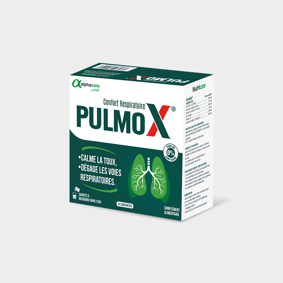ALPHACARE. PULMOX CONFORT RESPIRATOIRE BT/14 SACHETS C/70