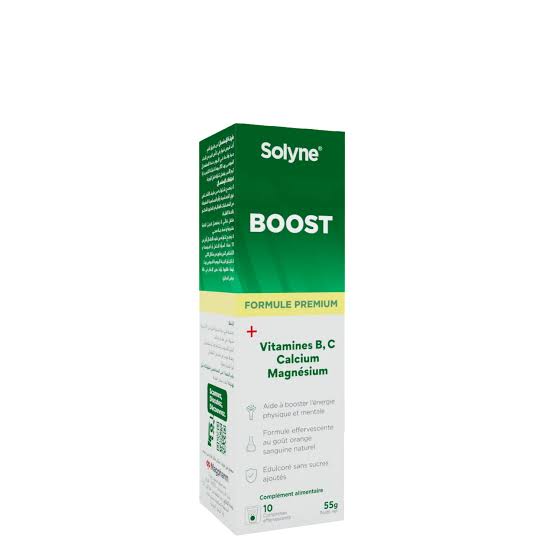 MAGPHARM SOLYNE BOOST B/10 COMP EFFERVESCENTS C/24 + MAGNESIUM C/24