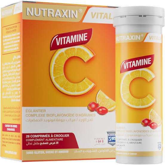 NUTRAXIN VITAMINE C A CROQUER 1000 MG B/28 CP C/50