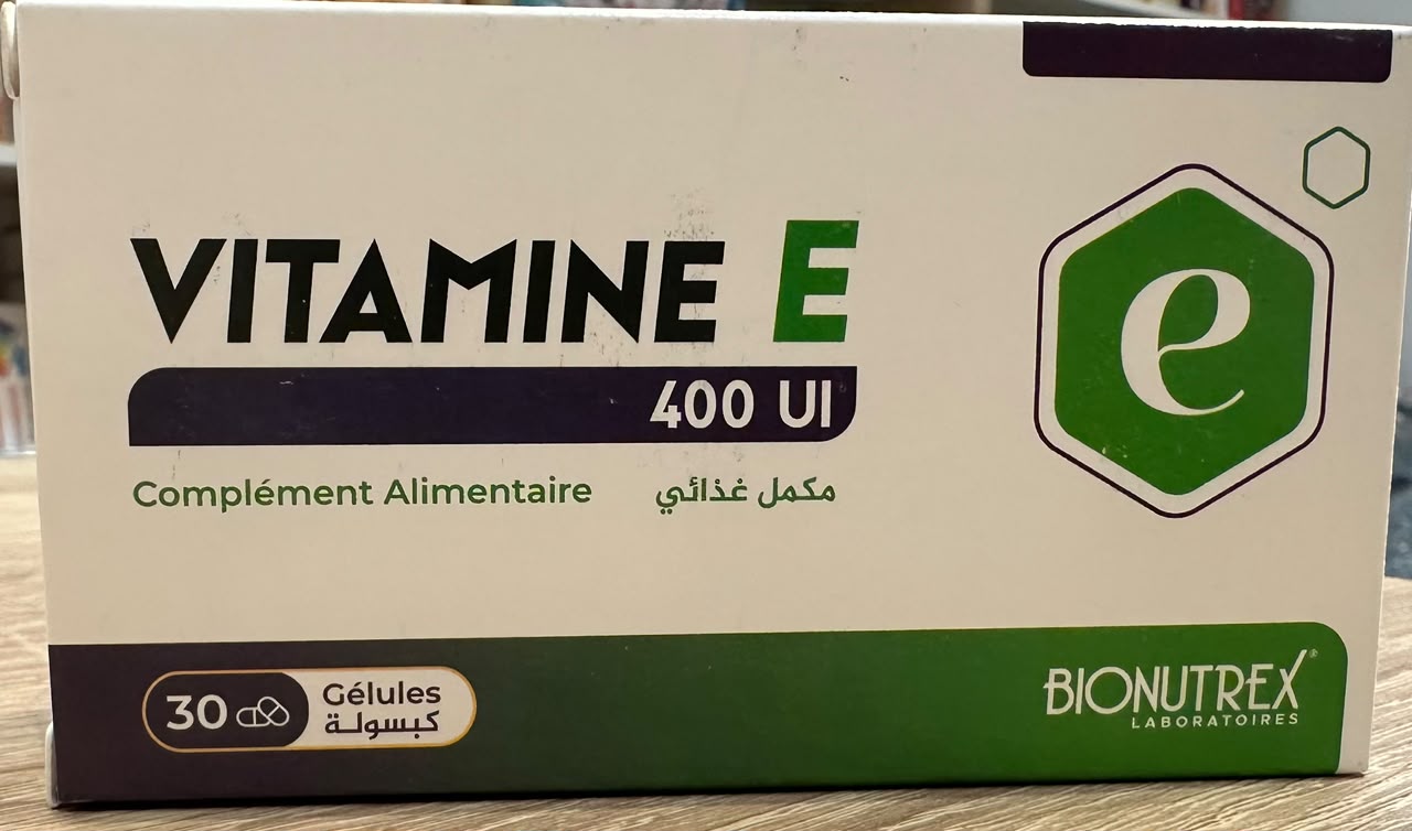 BIONUTREX VITAMINE E 400UI BLISTER BT/30 GELULES