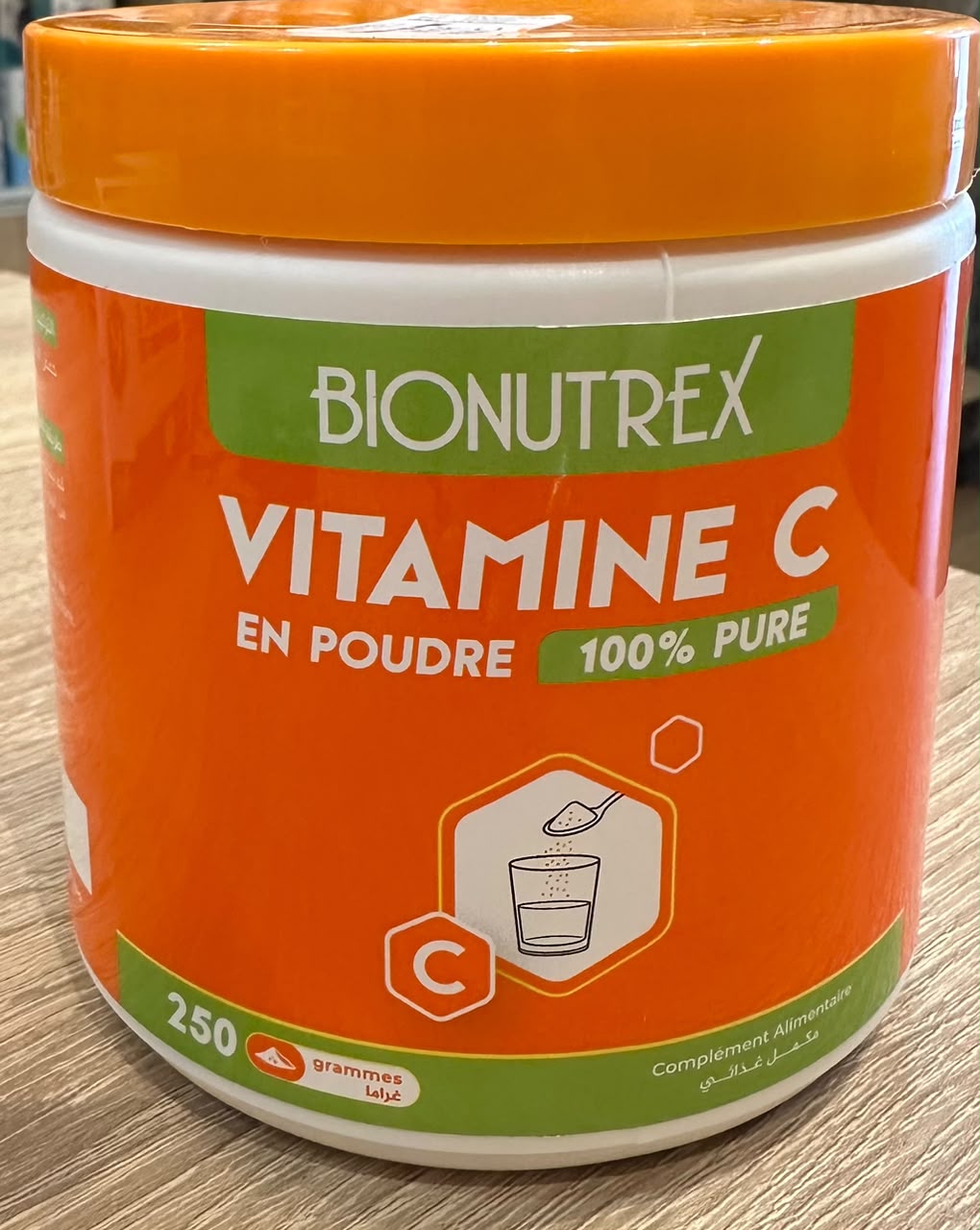 BIONUTREX VITAMINE C EN POUDRE PURE 250 GR