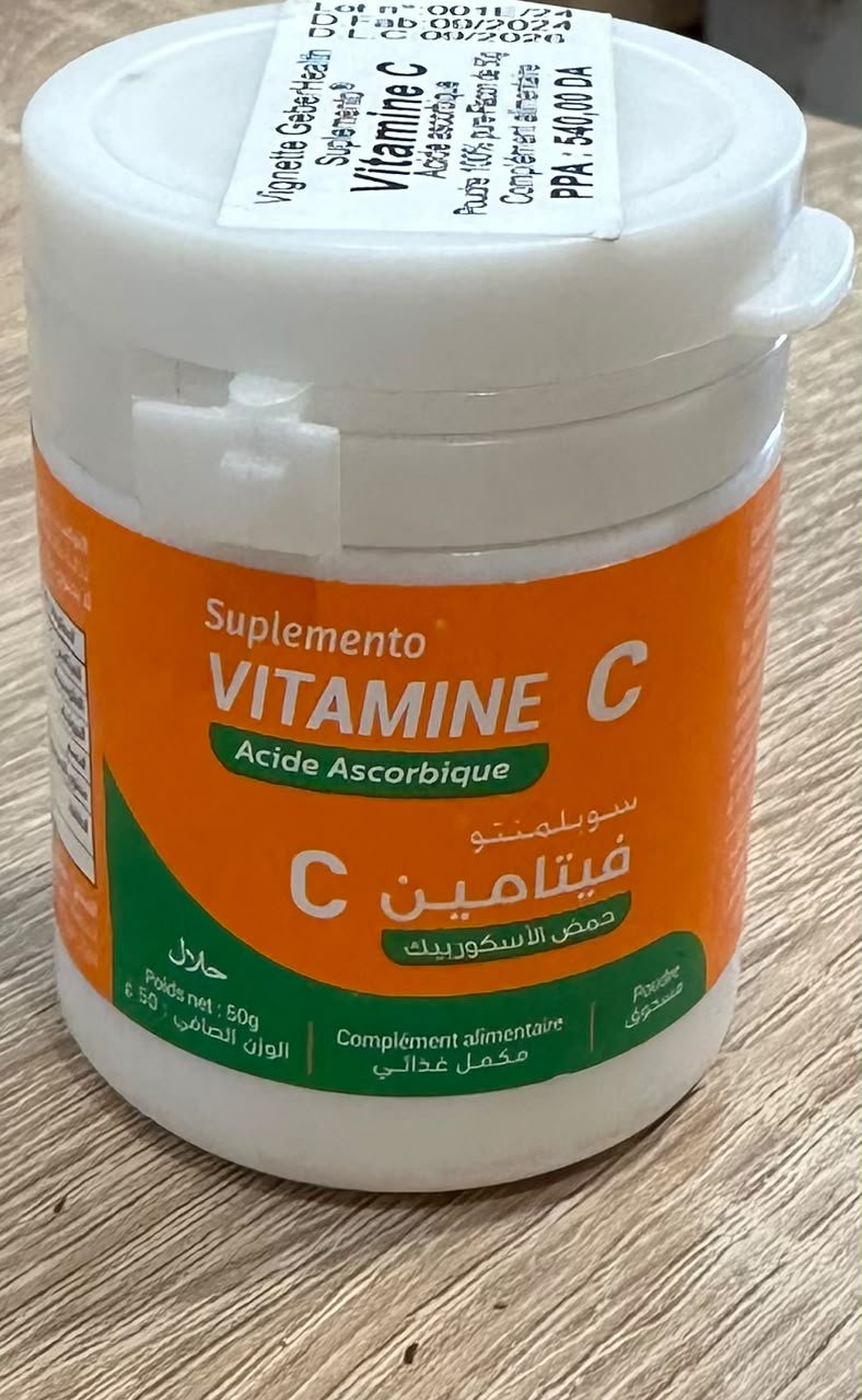 GEB SUPLEMENTO VITAMINE C EN POUDRE 50GR