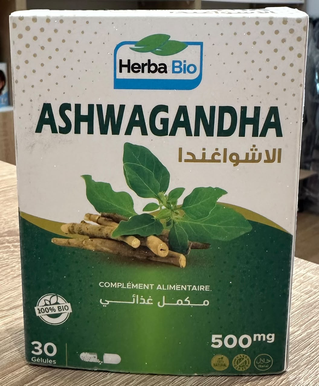 HERBA BIO ASHWAGANDA BT/30