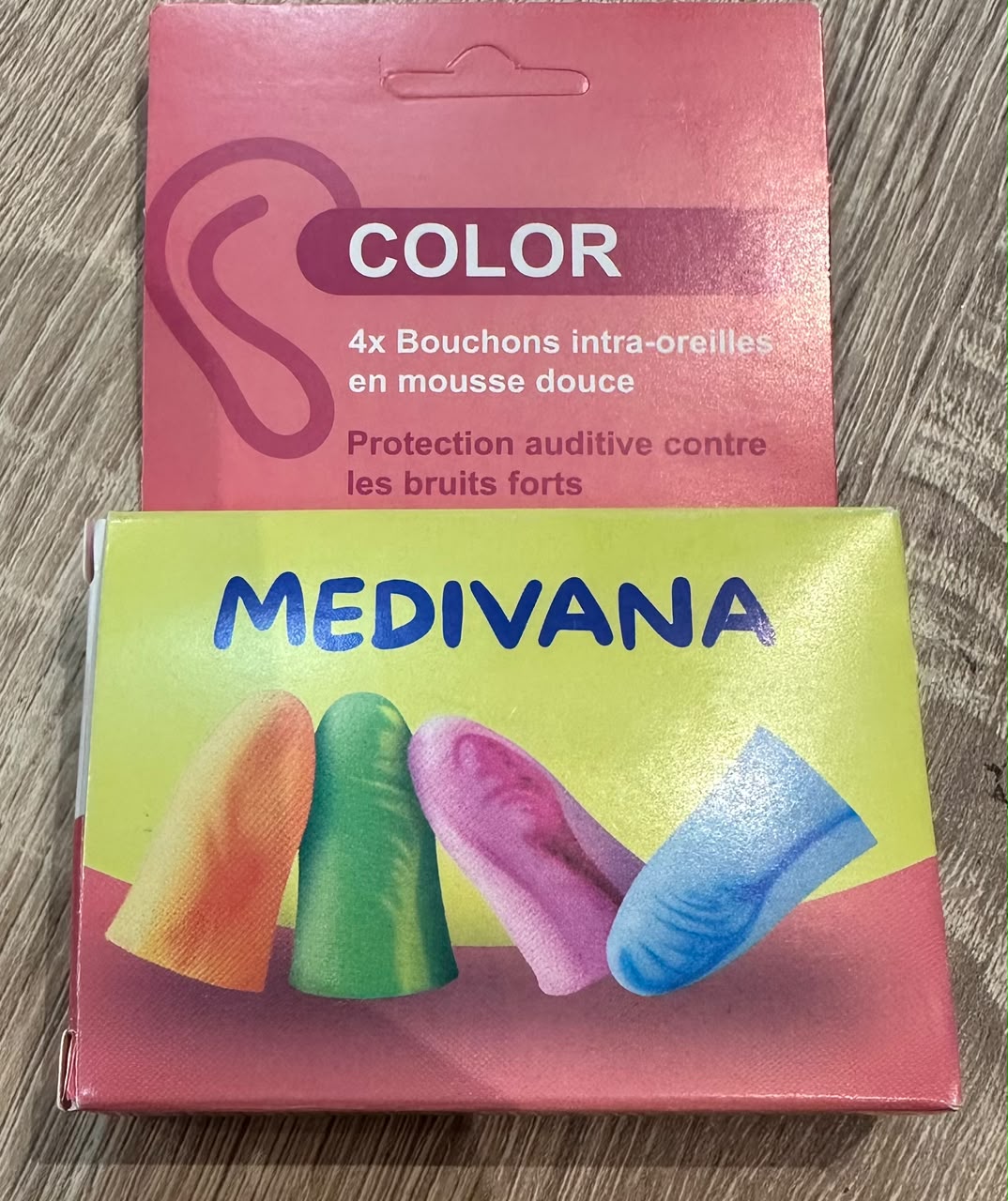 MEDIVANA STOP BRUIT 4X BOUCHONS INTRA-OREILLES EN MOUSSE DOUCE