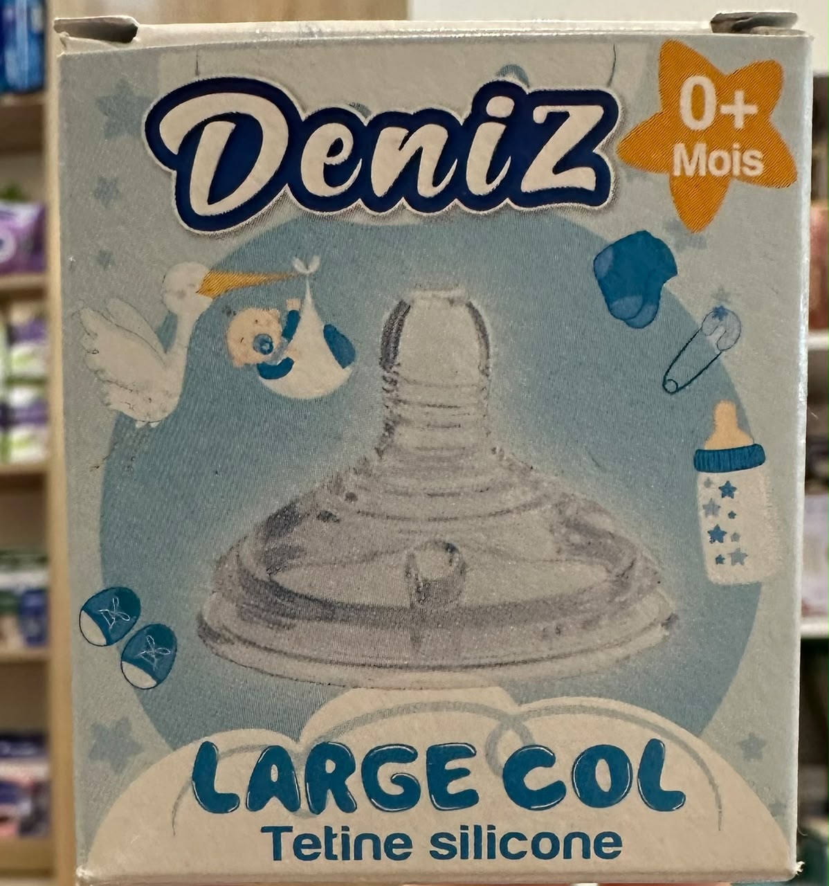 DENIZ TETINE SILICONE -LARGE -