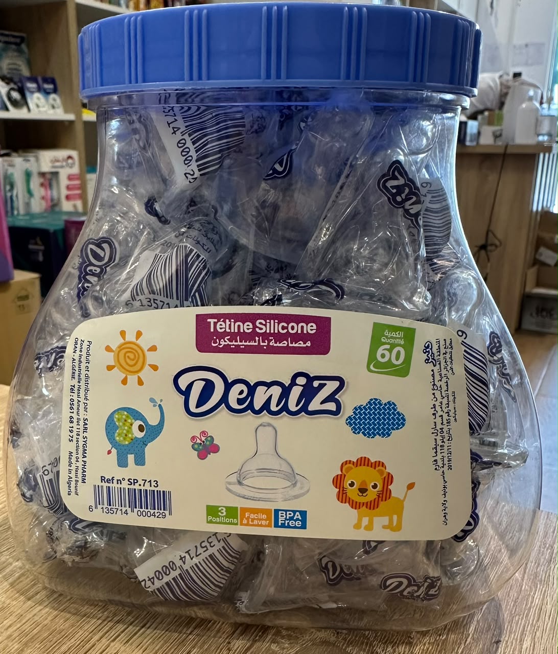 DENIZ TETINE SILICONE COL STANDARD