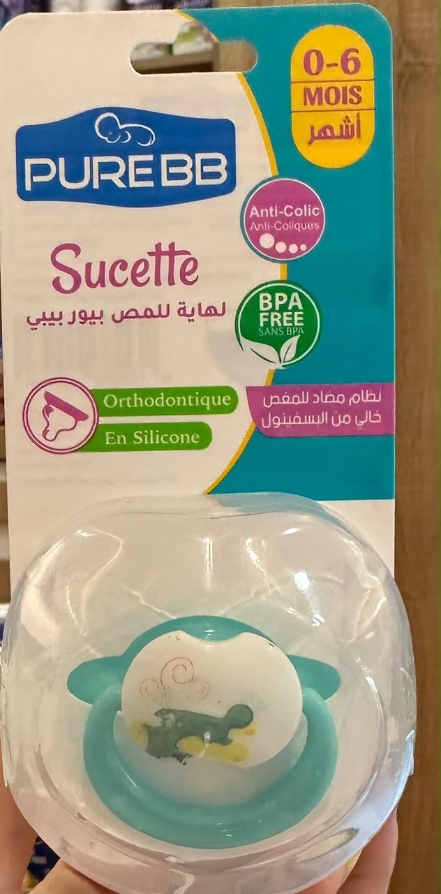 PURE BB SUCETTE 0-6M ANTI -COLIC