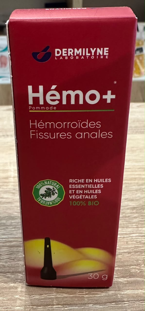 DERMILYNE HEMO PLUS 30G CREME HEMORROIDES FISSURES ANALES
