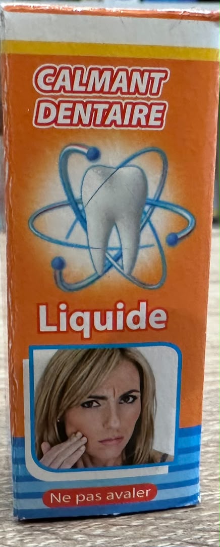 CALMANT DENTAIRE LIQUIDE 8ML P/20 C/80