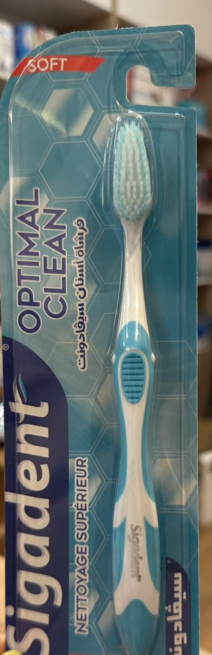 SIGADENT BROSSE A DENTS OPTIMAL CLEAN SOUPLE 