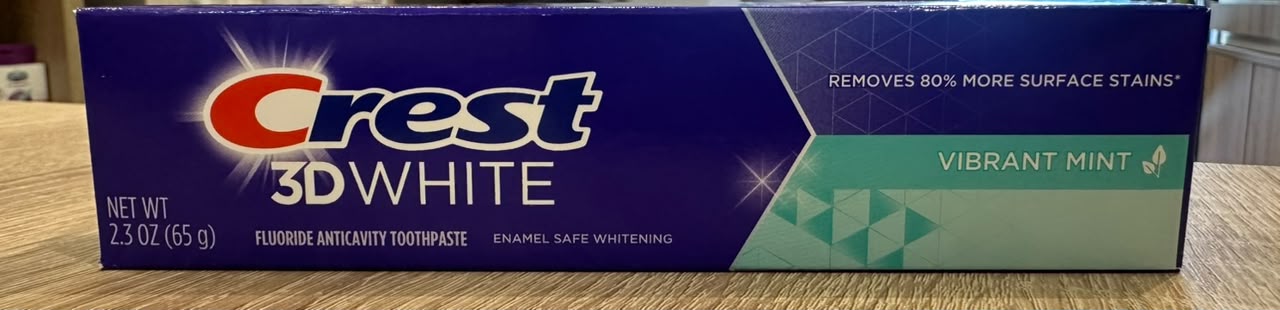 CREST 3D WHITE DENTIFRICE A LA MENTHE FRAICHE 65 G