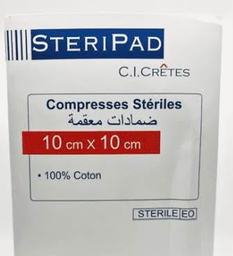 CIC COMPRESSE STERILE STERIPAD 10x10