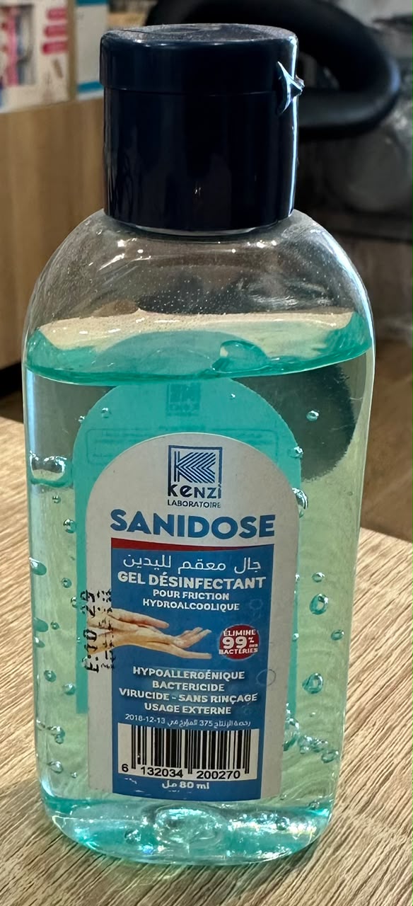SANIDOSE GEL DESINFECTANT 80ML