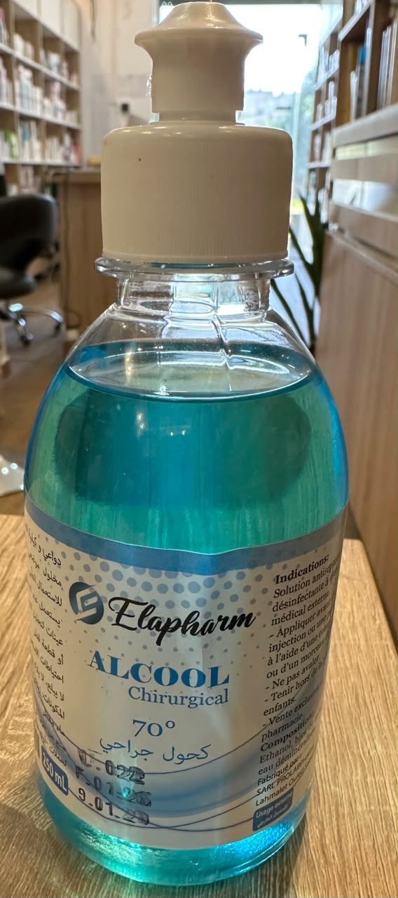 ELAPHARM ALCOOL CHIRURGICAL FL/250 ML