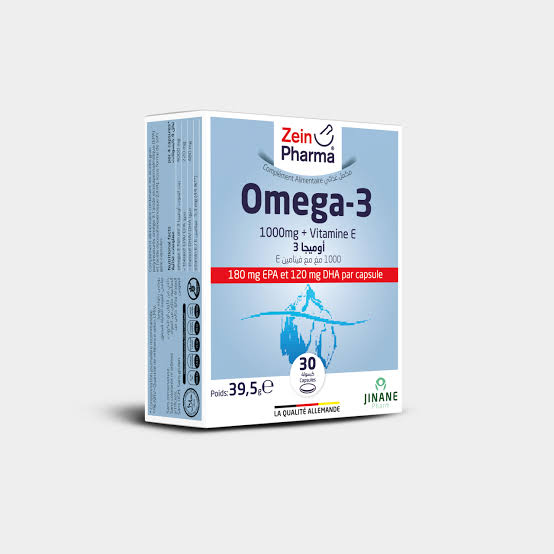 ZEIN PHARMA OMEGA 3 1000MG + VIT E BT/30CPS C/100