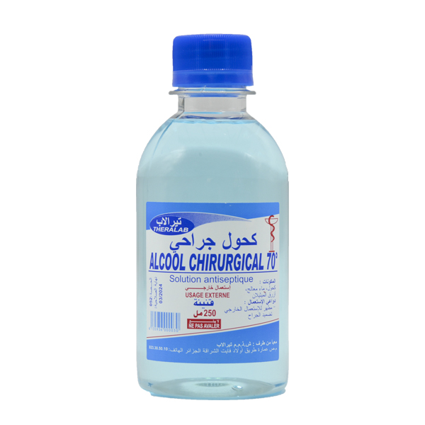 ELAPHARM ALCOOL CHIRURGICAL FL/250 ML C/24