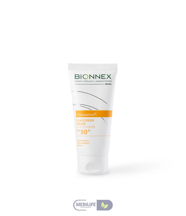 BIONNEX PREVENTIVA CREME SOLAIRE SPF50+ TUBE 50ML