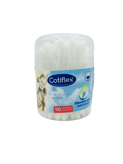 COTIFLEX COTON TIGE ADULTE 100 BATONNETS