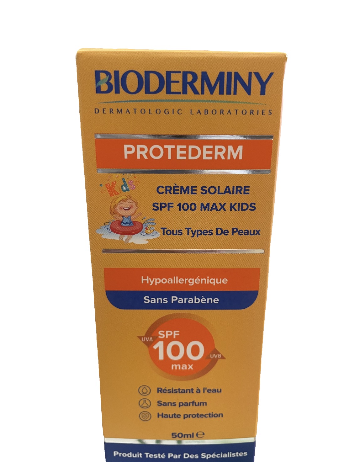 BIODERMINY PROTEDERM CREME SOLAIRE SPF 100MAX KIDS 50ML