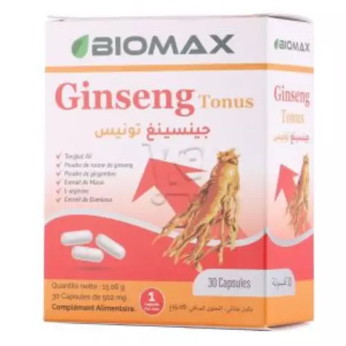 BIOMAX GINSENG TONUS BT/30 CPS C/48