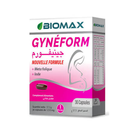 BIOMAX GYNEFORM GROSSESSE 30 CPS  C/48