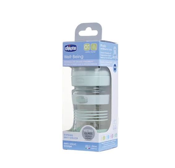 CHICCO BIBERON VERRE +0M 150ML WELL BEING ANTI-COLIC