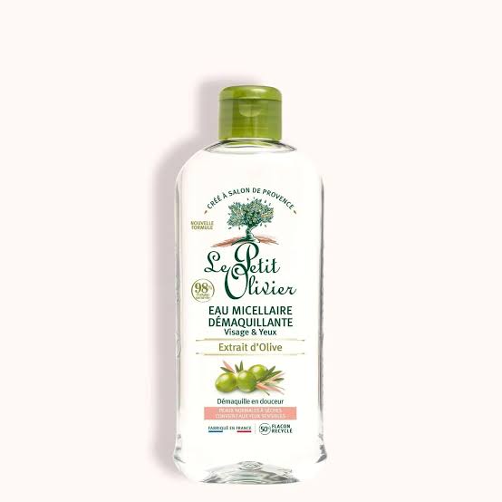LE PETIT OLIVIER EAU MICELLAIRE DEMAQUILLANTE 400ML .EXTRAIT D'OLIVE
