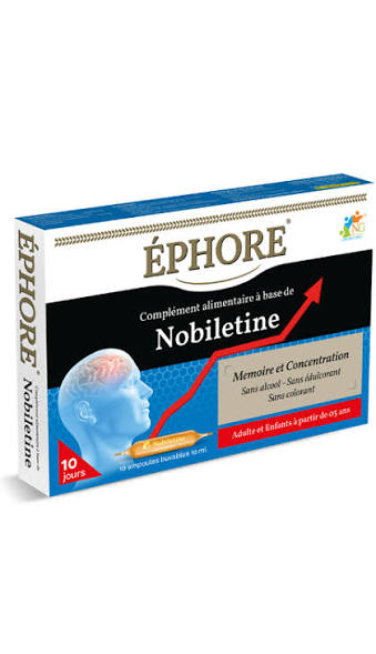 EPHORE NOBILETINE MEMOIRE ET CONCENTRATION AMP