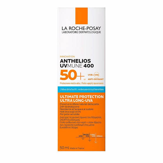 LA ROCHE POSAY ANTHELIOS HYDRATANTE PEAU SENSIBLE SPF 50 BLEU